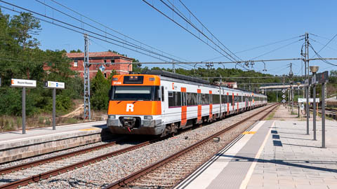 Bahn in Spanien